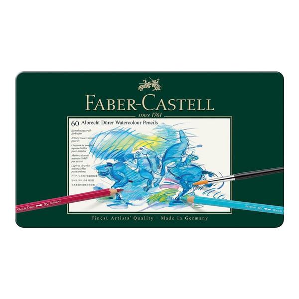 Imagem de Lápis de Cor Aquarelável Faber Castell Albrecht Dürer 60 Cores