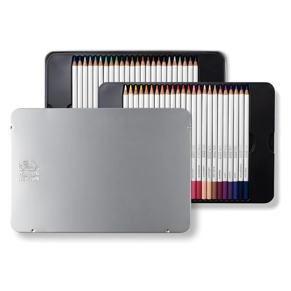 Imagem de Lápis de Cor Aquarelável Winsor & Newton Studio Collection 48 Cores