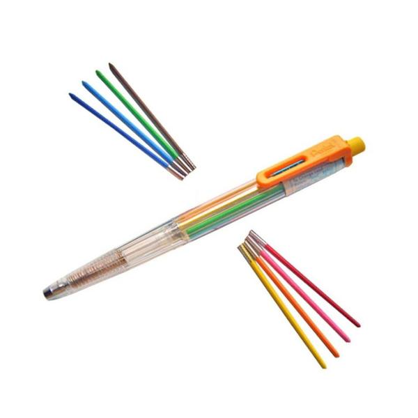 Lápis de Cor Automático Pentel Multi 8 8 Cores Imagem de Lápis de Cor Automático Pentel Multi 8 8 Cores