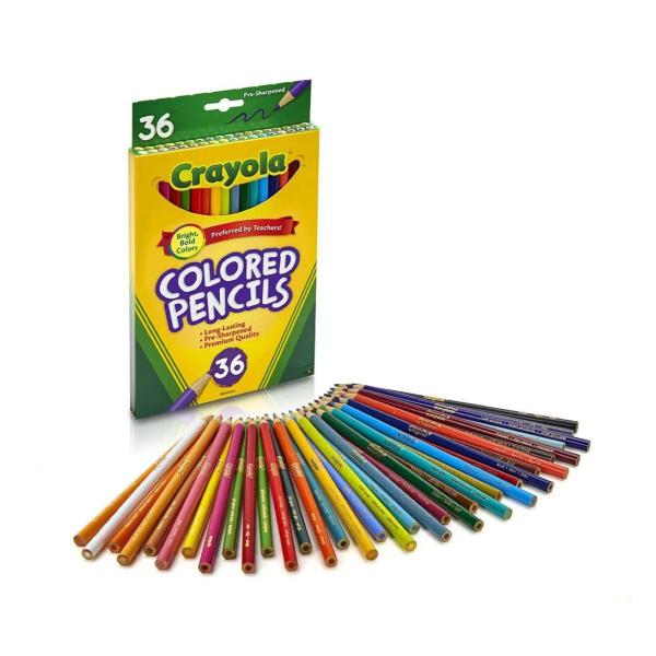 Imagem de Lápis de cor Crayola 36 cores - Importado do EUA