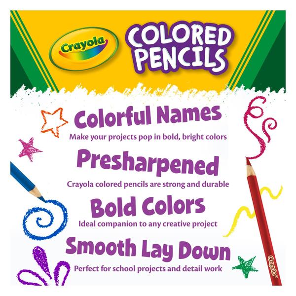 Imagem de Lápis de cor Crayola 60 Ct