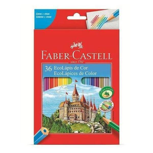 Imagem de Lápis de cor ecolápis 36cores faber castell - FABER-CASTELL