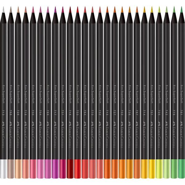 Imagem de Lápis de Cor EcoLápis SuperSoft 100 Cores Faber-Castell