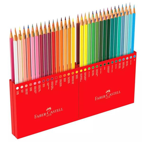 Imagem de Lápis de Cor Faber-castell Sextavado 60 Cores