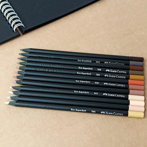 Imagem de Lápis De Cor Faber-castell Super Soft Kit 36 Cores 