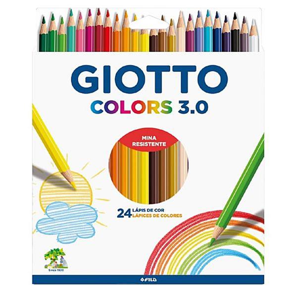 Imagem de Lápis de Cor Giotto Colors 3.0 24 Cores
