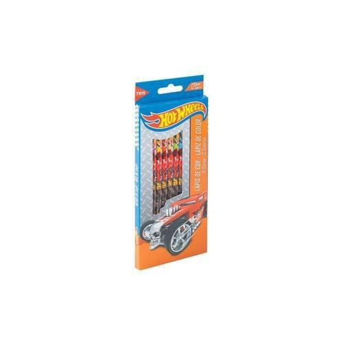 Imagem de Lápis De Cor Hot Wheels 12 Cores - Tris