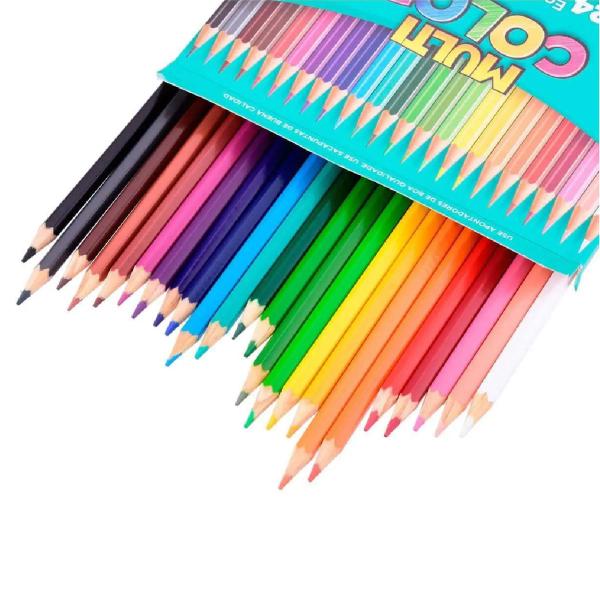 Imagem de Lápis de Cor Multicolor Super 24 Cores