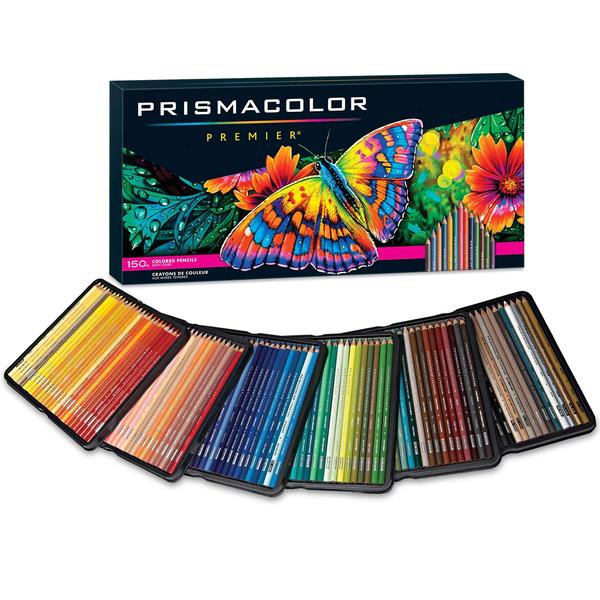 Imagem de Lápis de cor Prismacolor Premier, pacote com 150 materiais de arte