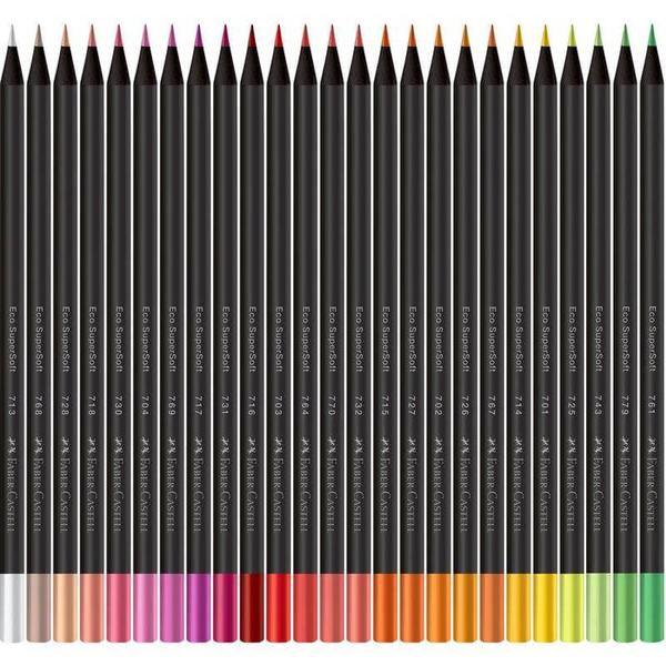 Imagem de Lápis de Cor Redondo Supersoft 100 Cores  Faber Castell