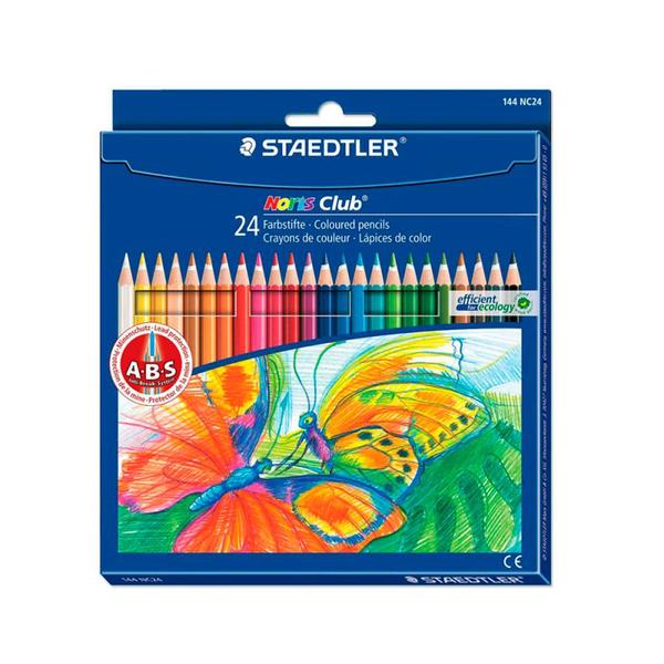 Imagem de Lápis de Cor Sextavado Estojo com 24 cores - Staedtler