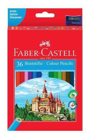 Imagem de Lapis de Cor Sextavado Sem Kit 36 Cores Faber-Castell