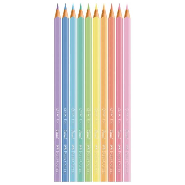 Lápis De Cor Tons Pastel Faber + Tons Neon + Tons Metálico - Faber-Castell Imagem de Lápis De Cor Tons Pastel Faber + Tons Neon + Tons Metálico