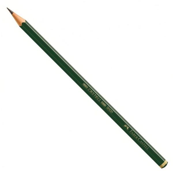 Imagem de Lapis Grafite Graduado HB Linha 9000 Faber-Castell