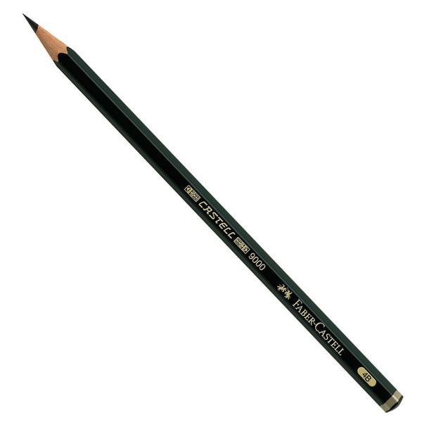 Imagem de Lápis Grafite Sextavado Faber-Castell 9000 4B - Ref. 90004B