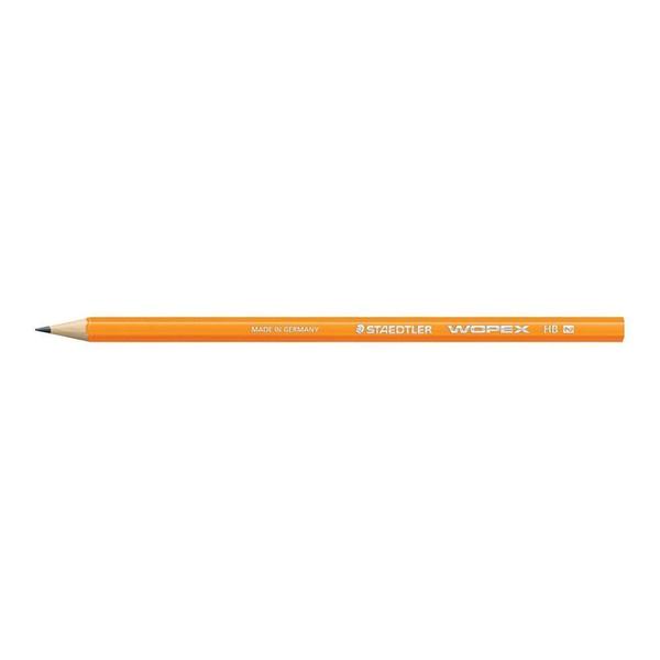 Imagem de Lápis grafite Wopex Staedtler HB (corpo laranja)