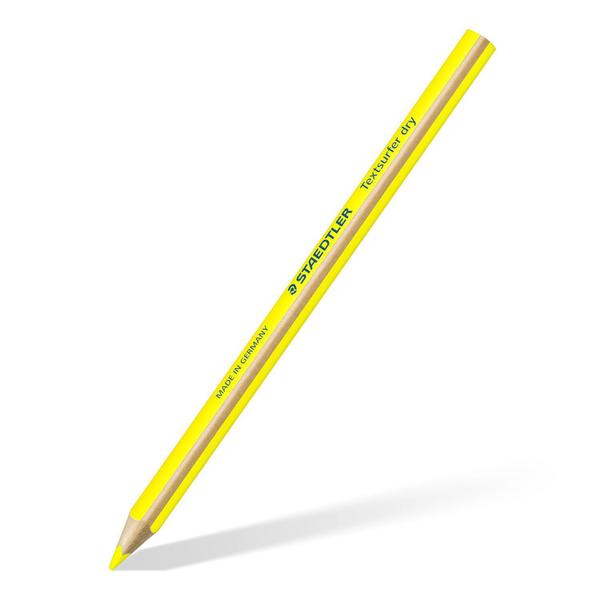 Imagem de Lápis Marcador Neon Amarelo - Dry Hightlighter