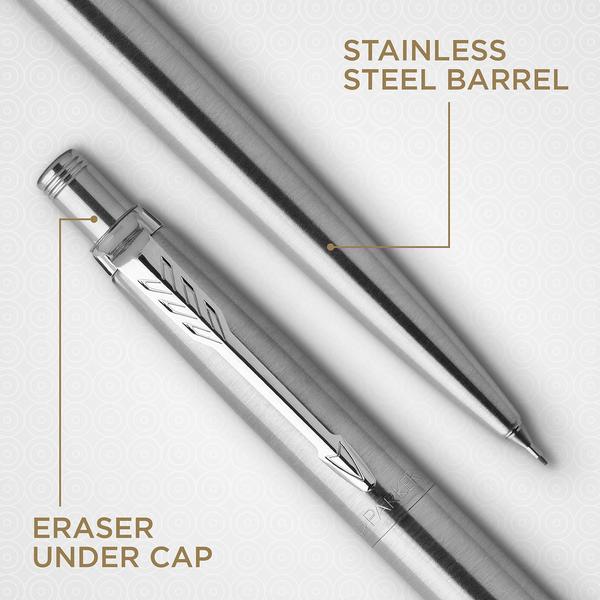 Lápis mecânico Parker Jotter Aço Inoxidável 0,5 mm HB 2 - Lápis