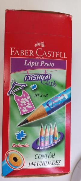 Imagem de Lápis preto Fachion Faber Castell 2B cx com 144 unidades