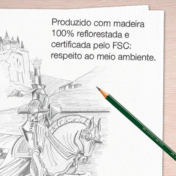 Imagem de Lápis Técnico Grafite Faber Castell 9000