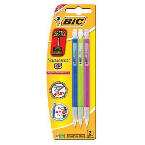 Imagem de Lapiseira 0.5 Mm Shimmers - Com 3 Unidades - Bic