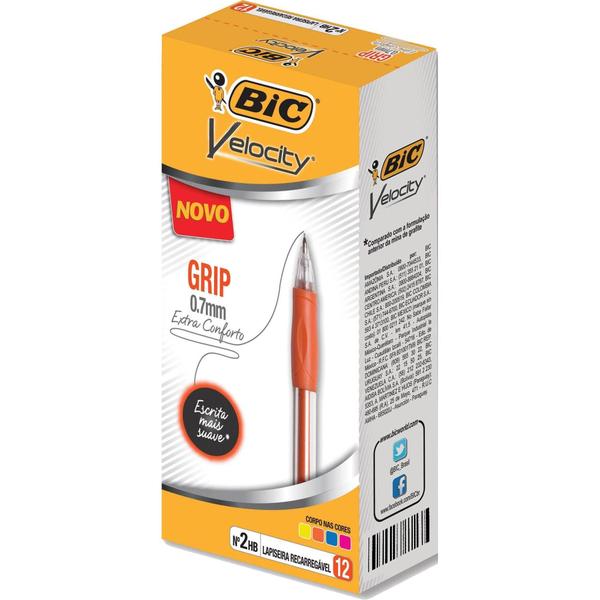 Imagem de Lapiseira 0.7Mm Velocity Pencil Sortidas Cx.C/12 Bic