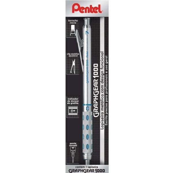 Imagem de Lapiseira Graphgear 1000 0.7mm Pentel Profissional PG1017-C