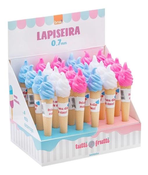 Imagem de Lapiseira Ice Cream Casquinha De Sorvete Tutti Frutti 0.7mm