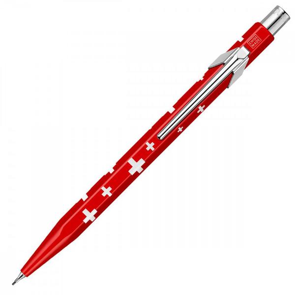 Imagem de Lapiseira Metal Caran d'Ache 0.7mm Swiss Flag