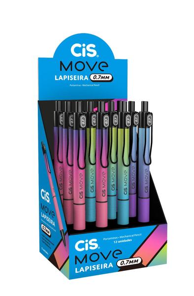 Imagem de Lapiseira Move 0.7mm Cis Cor: Azul e Roxo Degradê