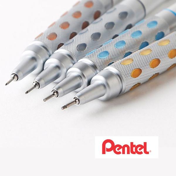 Imagem de Lapiseira Pentel Graphgear 1000 Técnica Grafite Hb 0.7 Kit