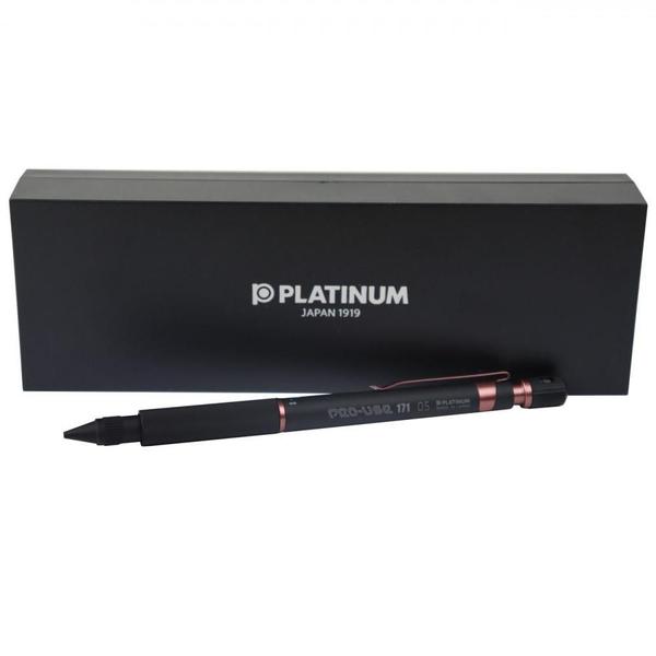 Imagem de Lapiseira Platinum Pro-Use 171 Matte Black & Copper 0.3Mm