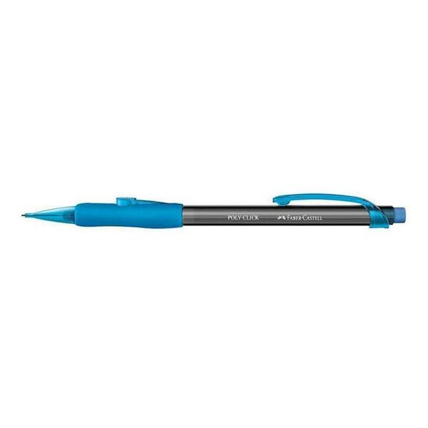 Imagem de Lapiseira Poly Click 0.7mm Azul Faber Castell - Faber-castell