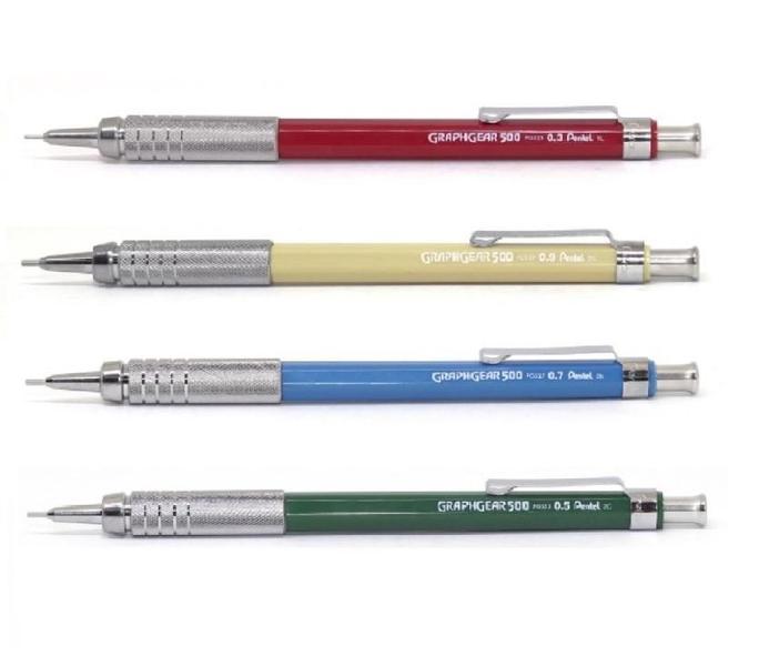 Lapiseira Profissional Pentel Graphgear 500 Todas as cores Imagem de Lapiseira Profissional Pentel Graphgear 500 Todas as cores