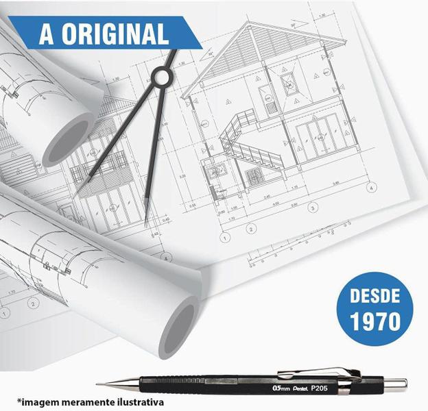 Imagem de Lapiseira Sharp Metálica 0.9mm Pentel