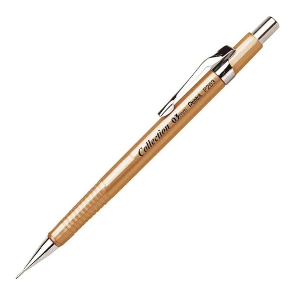 Imagem de Lapiseira Sharp P200 0.3 mm Ouro Pentel