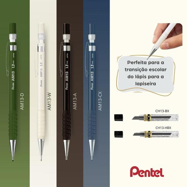 Imagem de Lapiseira Tecnica AM13 1.3mm Pentel