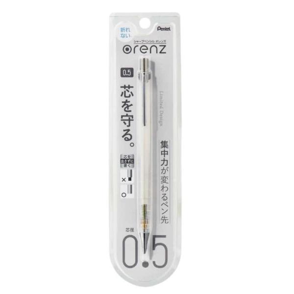 Imagem de Lapiseira Tecnica Pentel Orenz Transparente 0.5Mm Branco