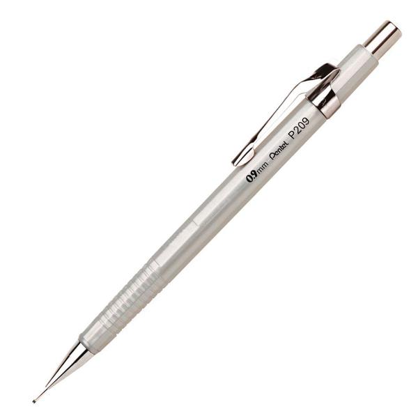 Lapiseira Técnica Pentel Prata Sharp P209 de 0.9mm - P209-Z Imagem de Lapiseira Técnica Pentel Prata Sharp P209 de 0.9mm - P209-Z