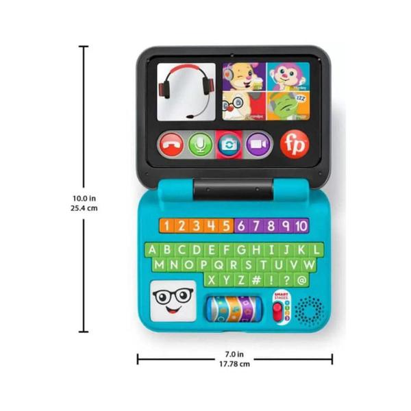 Imagem de Laptop de Aprendizagem Aprender e Brincar Fisher Price - Fisher-Price