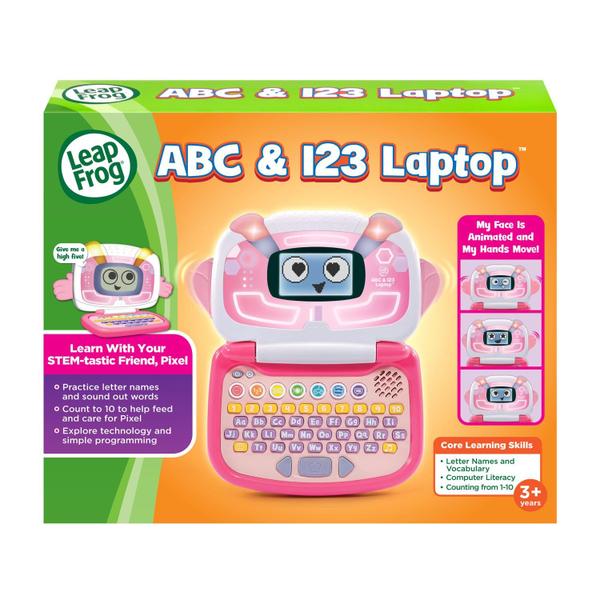 Imagem de Laptop de brinquedo LeapFrog ABC e 123 para crianças em idade pré-escolar de 3 a 7 anos