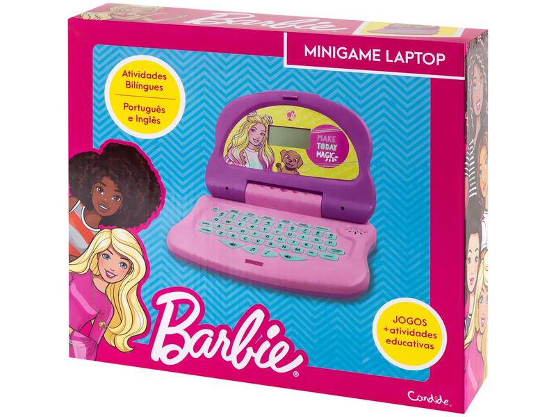 Imagem de Laptop Infantil Barbie Bilingue Musical 