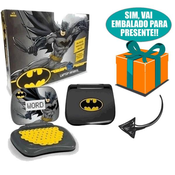 Imagem de Laptop Infantil Batman Bilíngue Para Presente Candide 9041