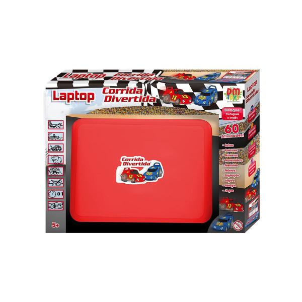Laptop Infantil com 60 Atividades Corrida Divertida - DM Toys Imagem de Laptop Infantil com 60 Atividades Corrida Divertida - DM Toys