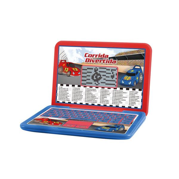 Laptop Infantil com 60 Atividades Corrida Divertida - DM Toys Imagem de Laptop Infantil com 60 Atividades Corrida Divertida - DM Toys