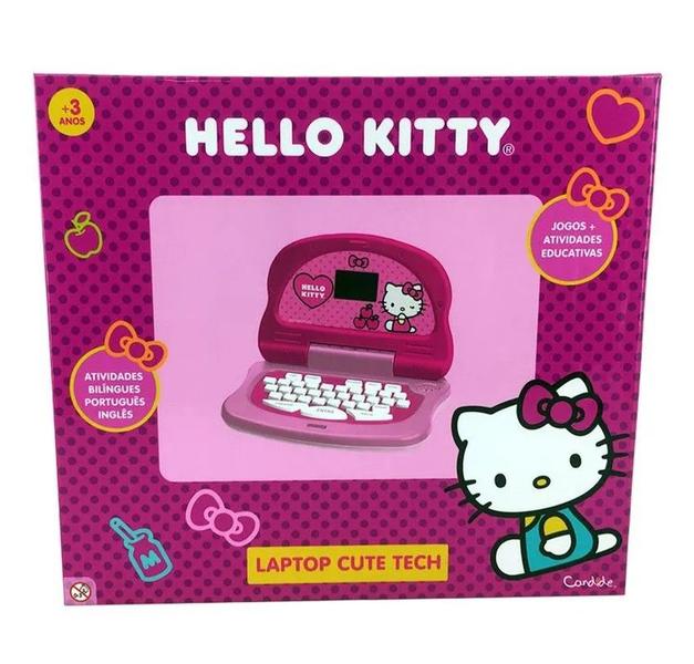 Imagem de Laptop Infantil Cute Tech Hello Kitty Bilíngue - Candide