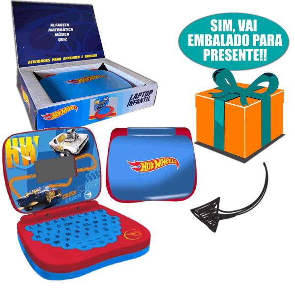 Imagem de Laptop Infantil Hot Wheels Bilingue Para Presente De Natal