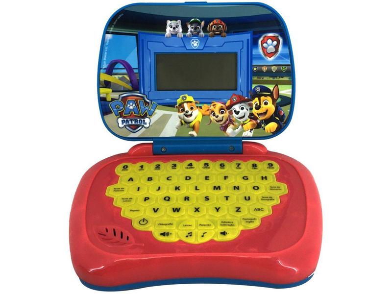 Imagem de Laptop Infantil Paw Patrol Bilíngue Musical - Emite Som Candide