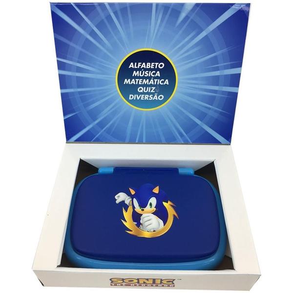 Laptop Infantil Sonic Minigame Bilingue - Candide Imagem de Laptop Infantil Sonic Minigame Bilingue
