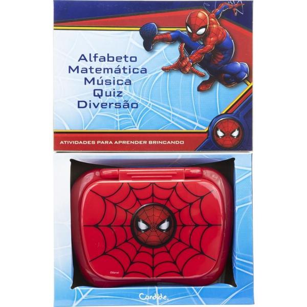 Laptop Infantil Spider-Man Musical - Candide Imagem de Laptop Infantil Spider-Man Musical